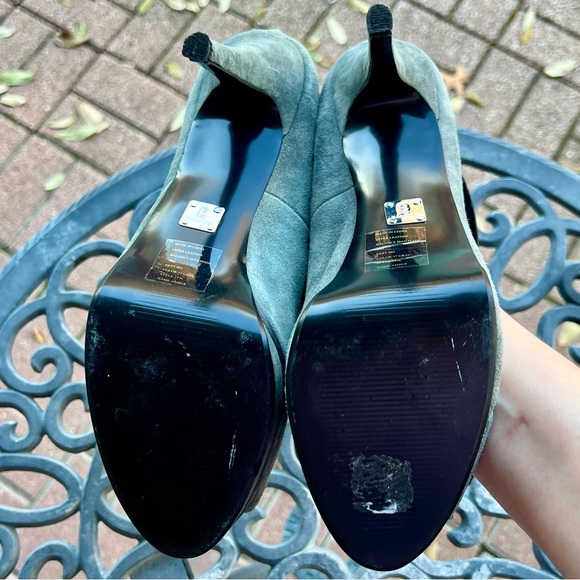 Bakers gorgeous suede leather peep toe stiletto heels - Picture 11 of 11